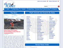 Tablet Screenshot of pilotplanet.com